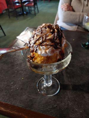 Fried ice cream