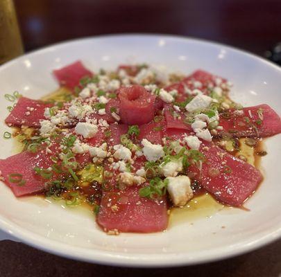 Feta Tuna Sashimi