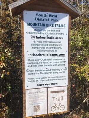 Southwest District Mountain Bike Trails