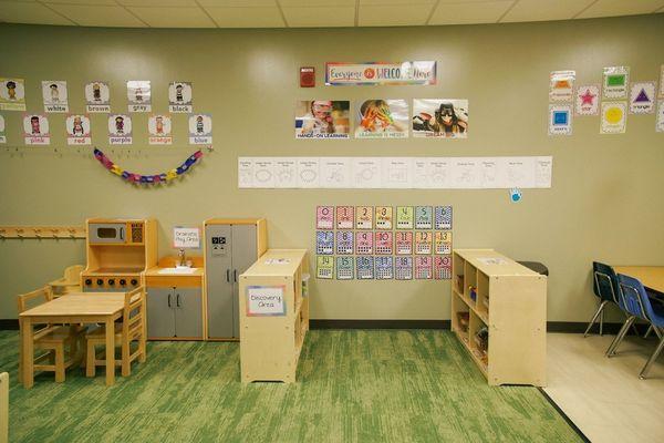 Every item in each of our rooms is intentionally and purposefully placed to maximize safety, learning, and fun!