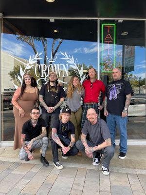 Welcome! From all of us here at Crown and Dagger Tattoo