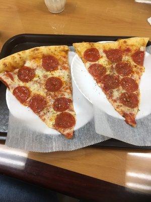 Pepperoni slices