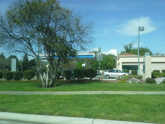 Chevron Gas Station, Fremont, CA.