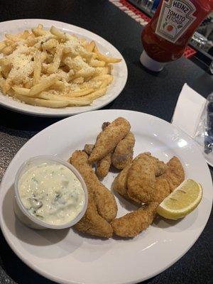 Mahi Fingers & truffle fries