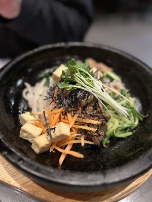 Vegetarian Bibimbap (adapted from Hotstone Bibambap) $22 (rating: 4.5/5)