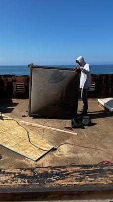 flat roof replacement