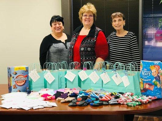 Socks for the 2nd grade students for National Sock Day.