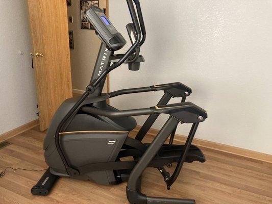 Our brand new Matrix elliptical!