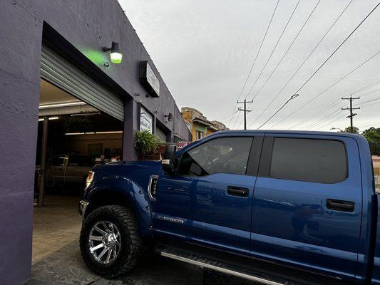 Complete window tint 2022 f250