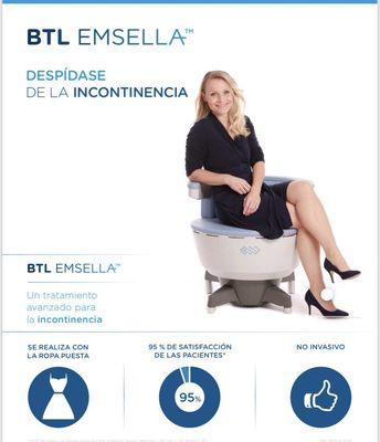 Noninvasive incontinence treatment!