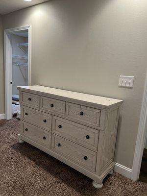 Master bedroom dresser