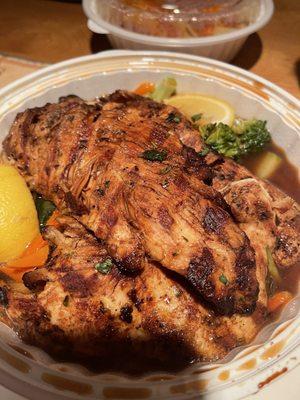 Balsamic chicken with vegetables