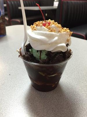 Grasshopper sundae