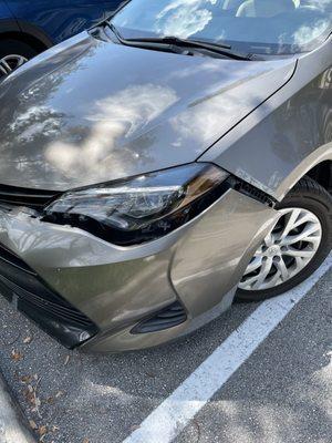 Toyota bumper clips broken