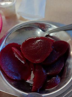 Pickled beets