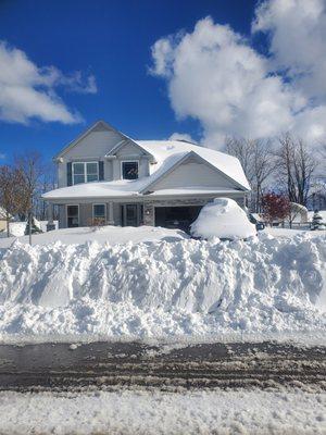 Snow plow/ snow removal/ snow shovel Before 1 of 2