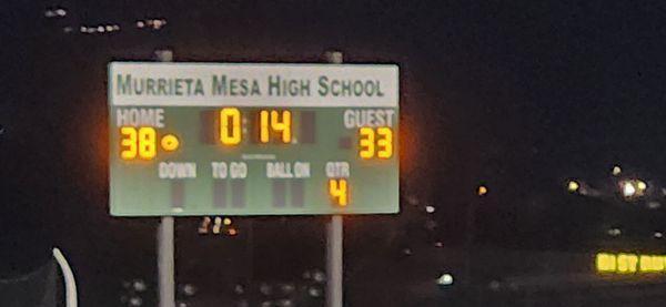 That's how we do!!! MMHS vs Valencia HS go RAMS!!! 9/5/24