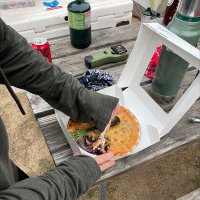 Blueberry Cream Pie