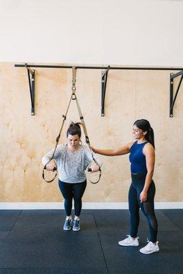 We offer professional instruction on how to utilize the TRX Training System in an effective and safe manner.