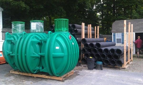 At Curtis Septic Service, we install the Singulair Green Aerobic Treatment System