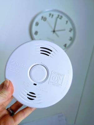 It's a Great time to change your smoke/CO detector batteries...OR, Upgrade with New 10-year Worry Free Detectors!