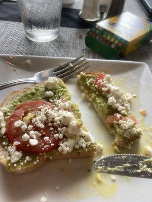 The Greek: Avocado, tomato and feta