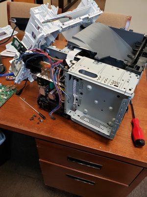 Printer repair...