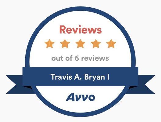 5-Star Avvo Review Badge