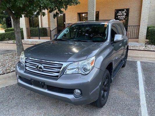 Lexus GX460 windshield replacement near onion creek