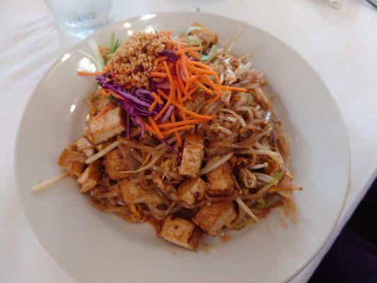 Pad Thai with tofu