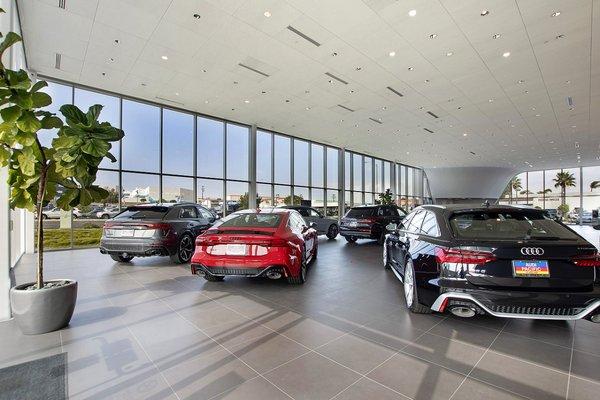 Audi Pacific Interior Showroom