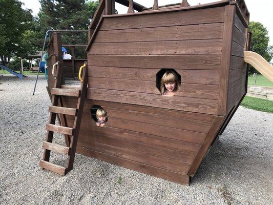 Superb playground for this area and size of campground