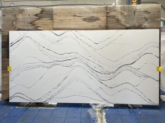 Beautiful Slab of Cambria
 Material: Portrush Matte, 2 cm  Cambria