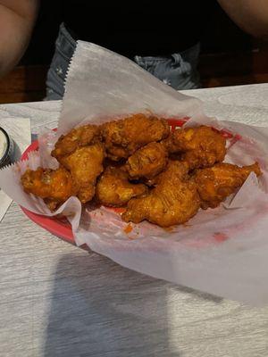 Microwaved Bbq wings