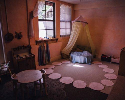 A typical nursery classroom.