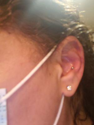 Love my inner ear piercing.