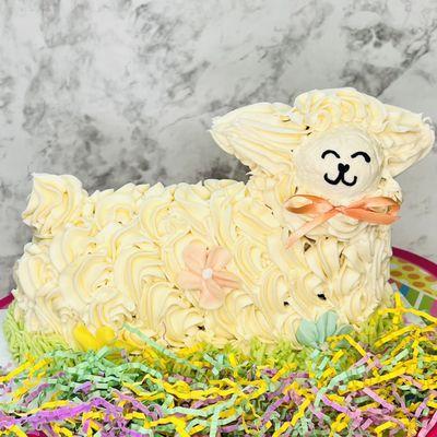 Gluten free Easter Lamb cakes! Preorders encouraged.