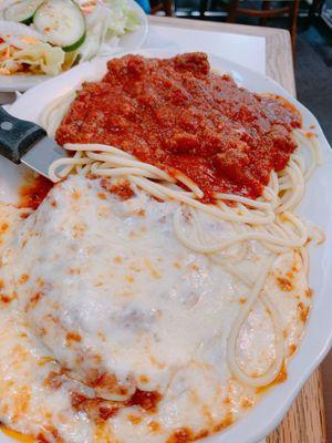 Chicken parmigiana