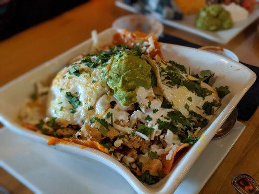 Chilaquiles (chicken)