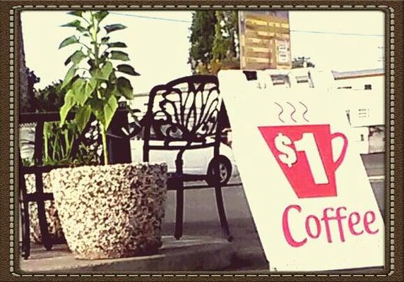 12oz Coffee only $1