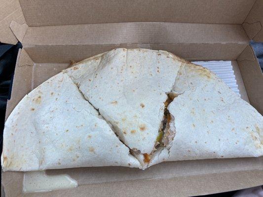 Quesadilla Pulled Pork & Cheese