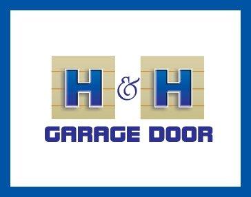 Our Logo: H & H Garage Doors.