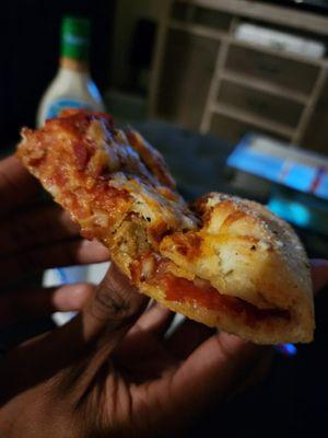 Stuffed pizza