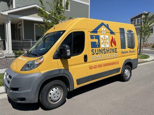 Sunshine Home Services Truck