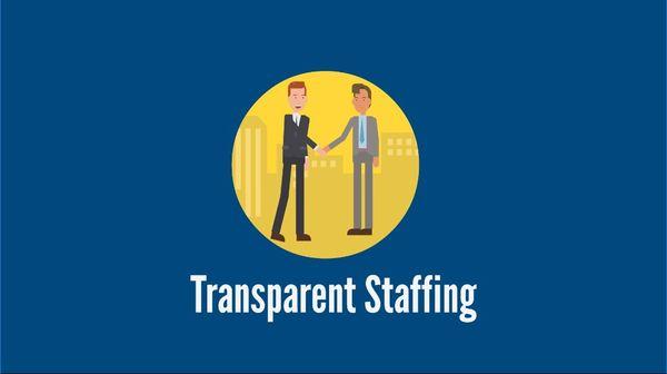 Transparent Staffing Transparent Pricing