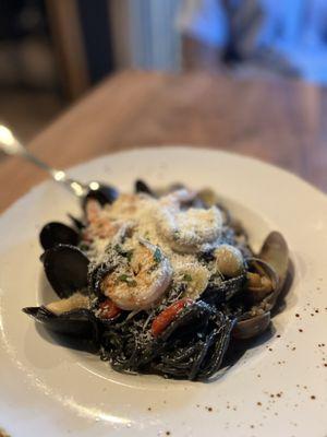 Squid Ink Spaghetti