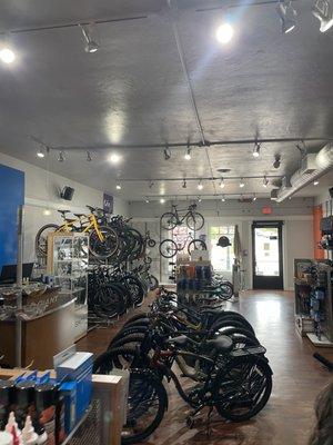 Bike shop with beer!