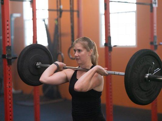 Clean and Jerk Olympic Weightlifting Move