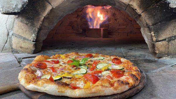 brick oven pizza