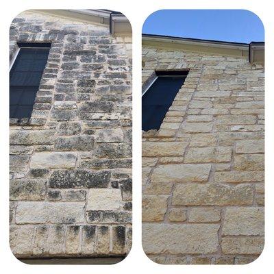 Make the stone on your home or business look new again, remover that ugly mold and mildew